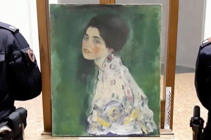 "Retrato de una dama", de Gustav Klimt, robado en 1997 de una galería italiana