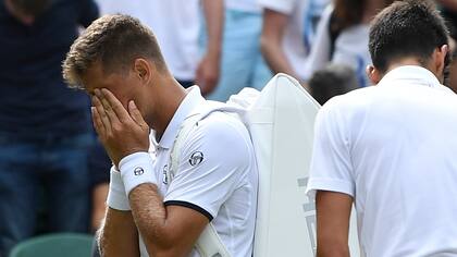 Klizan, decepcionado tras su retiro ante Djokovic