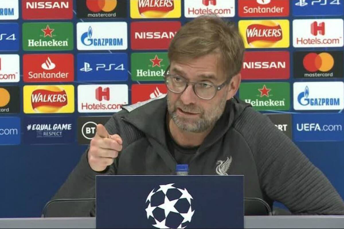 Klopp se molestó con el periodista Martín Ainstein, por una consulta acerca del coronavirus