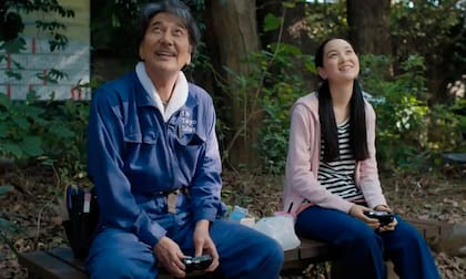 Koji Yakushio (a la izquierda) fue el ganador del premio al mejor actor en Cannes 2023 por Perfect Days, de Wim Wenders.