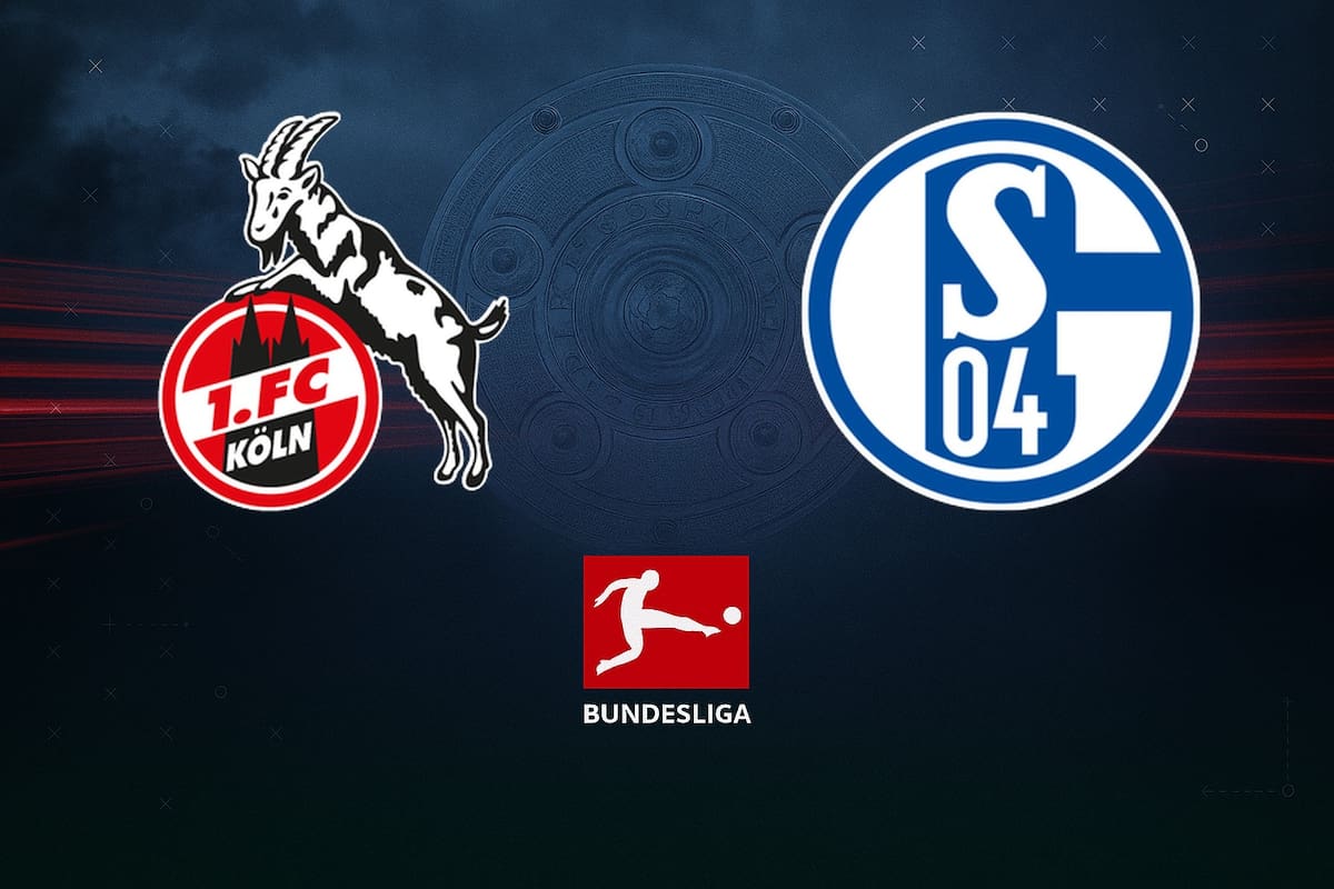 Köln y Schalke 04 disputaron uno de los encuentros de la jornada del fútbol aleman