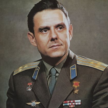 Komarov murió a los 40 años