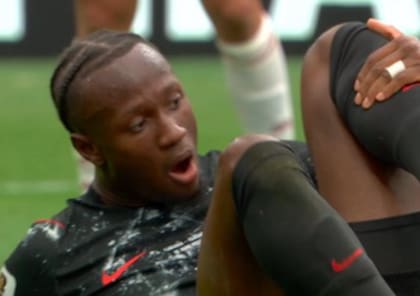 Koné, incrédulo tras la lesión