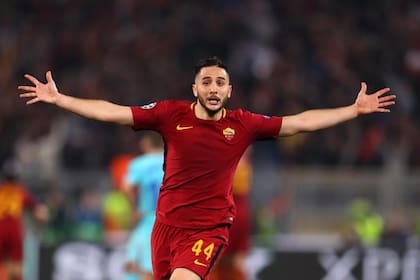 Kostas Manolas, el defensor de Roma al que pretende Juventus.