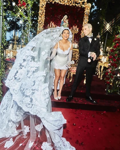 El 22 de mayo de 2023, Kourtney Kardashian y Travis Barker se casaron por tercera vez en Portofino, Italia