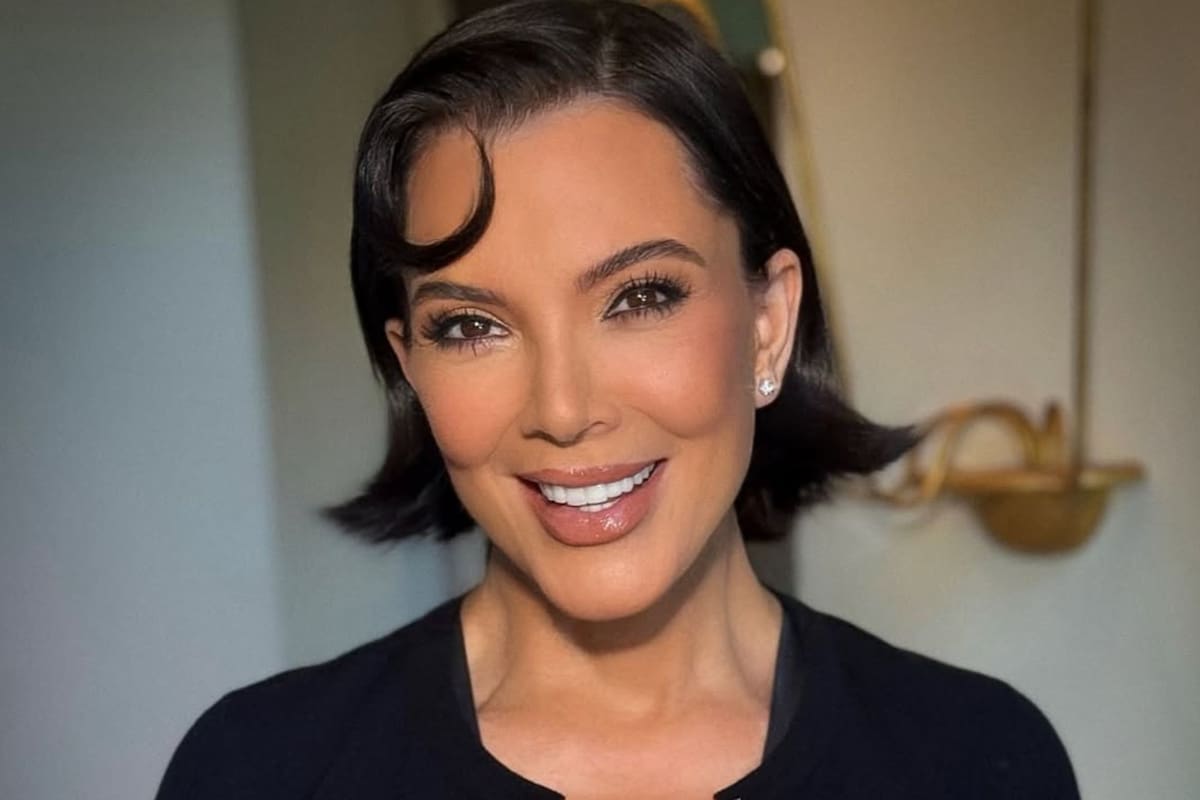 Kris Jenner fue criticada por un error de edición en sus fotografías (Instagram/@krisjenner)