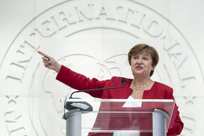 Kristalina Georgieva, directora del FMI, será clave en el proceso de negociación de la deuda