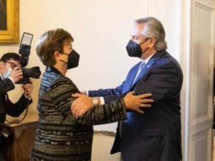 Kristalina Georgieva y Alberto Fernández acordaron un esquema de suba de tarifas para bajar el déficit fiscal