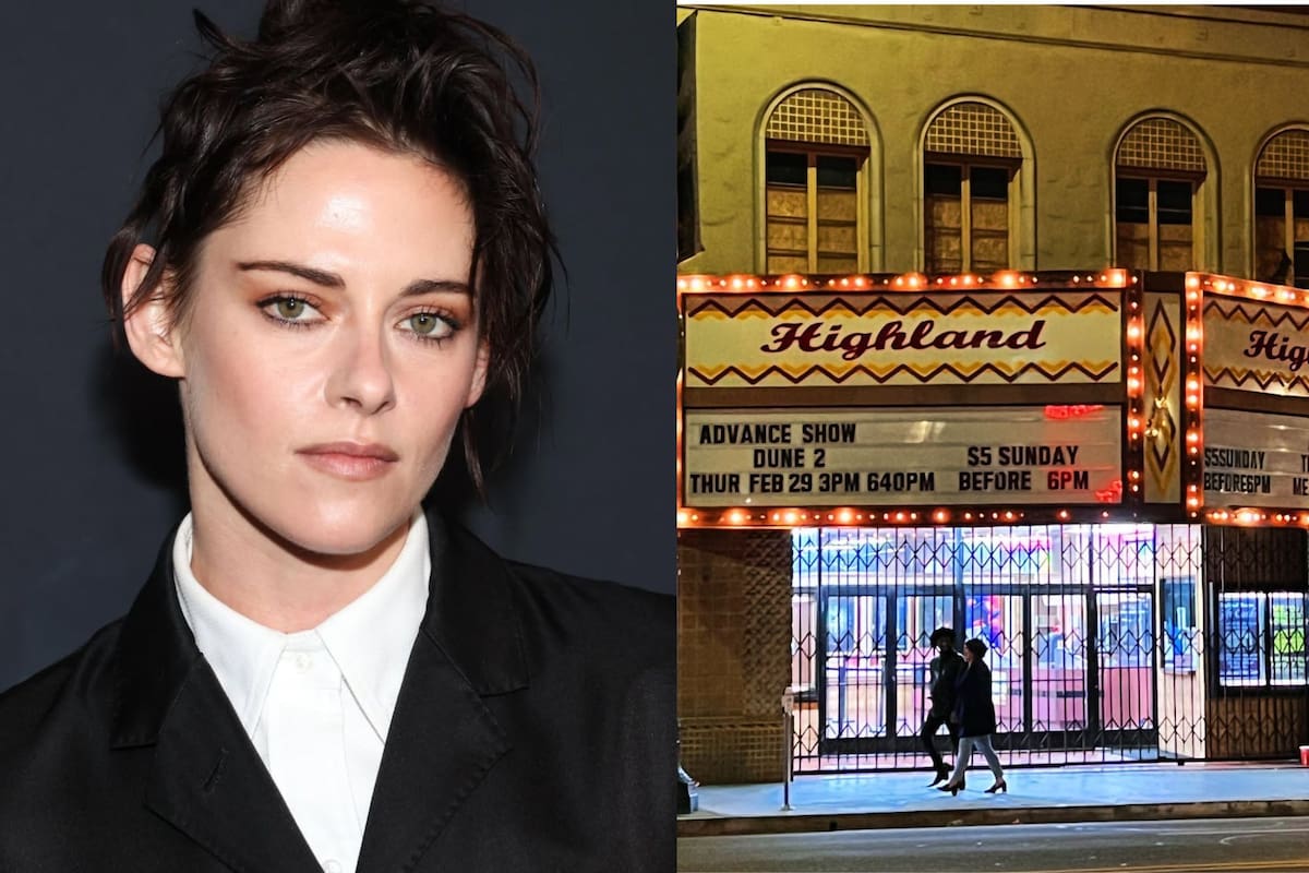 Kristen Stewart compró un cine en Los Ángeles y planea restaurarlo para la comunidad (Instagram/@kristenstewartsu/@constantinlieb)