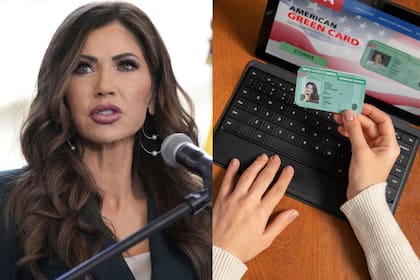 Kristi Noem comunicó la suspensión de la lotería de green cards en Estados Unidos