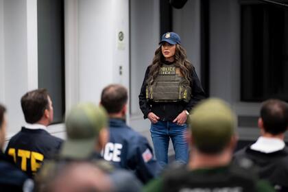 Kristi Noem, secretaria del Interior de EE.UU.