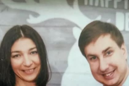Ksenia y Maksim se conocieron cuando trabajaban en la misma agencia de viajes en Kiev.
