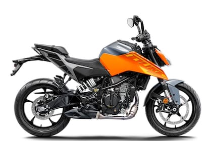 KTM 250 Duke, una de las motos que se pueden adquirir a 18 meses