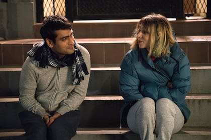 Kumail Nanjiani y Zoey Kasdan en Un amor inseparable