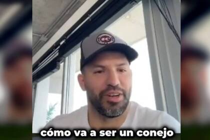 Kun Agüero contó la divertida anécdota en la que confundieron en migraciones a su perro con un conejo