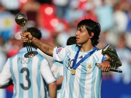 'Kun' Agüero fue la gran figura de la selección argentina la última vez que se consagró campeona