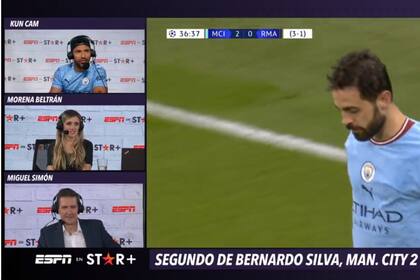 Kun Agüero hizo un pronóstico del partido entre City y Real Madrid... y acertó