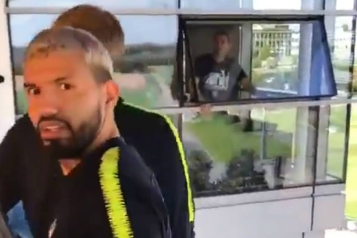 Kun Agüero, protagonista de un misterioso video en redes