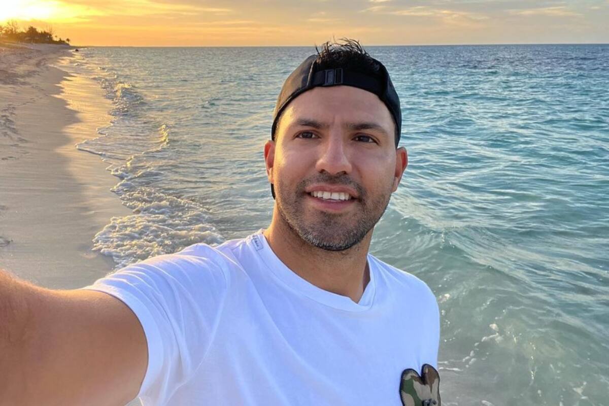 Kun Aguero se mantiene en contacto con sus fans a pesar de haberse retirado del fútbol, pero una inesperada falla tecnológica le causó problemas