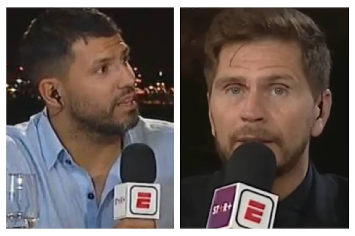 Kun Agüero y Sebastián Vignolo