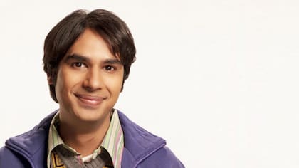Kunal Nayyar, como Raj de The Big Bang Theory