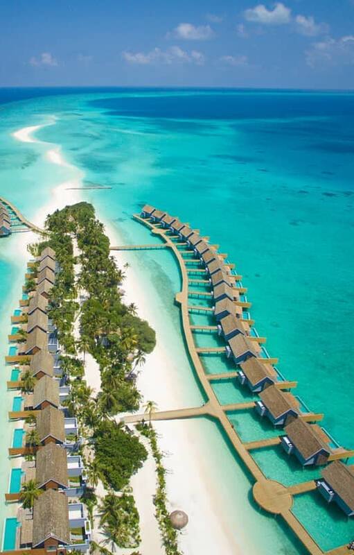Kuramathi Resort ocupa íntegramente la isla de Kuramathi, donde se fotografió Rubeo con su pareja "Bibi"