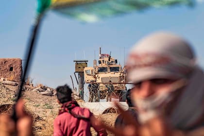 Kurdos se manifiestan contra Turquía, después de que Trump decidiera retirar sus tropas de la zona