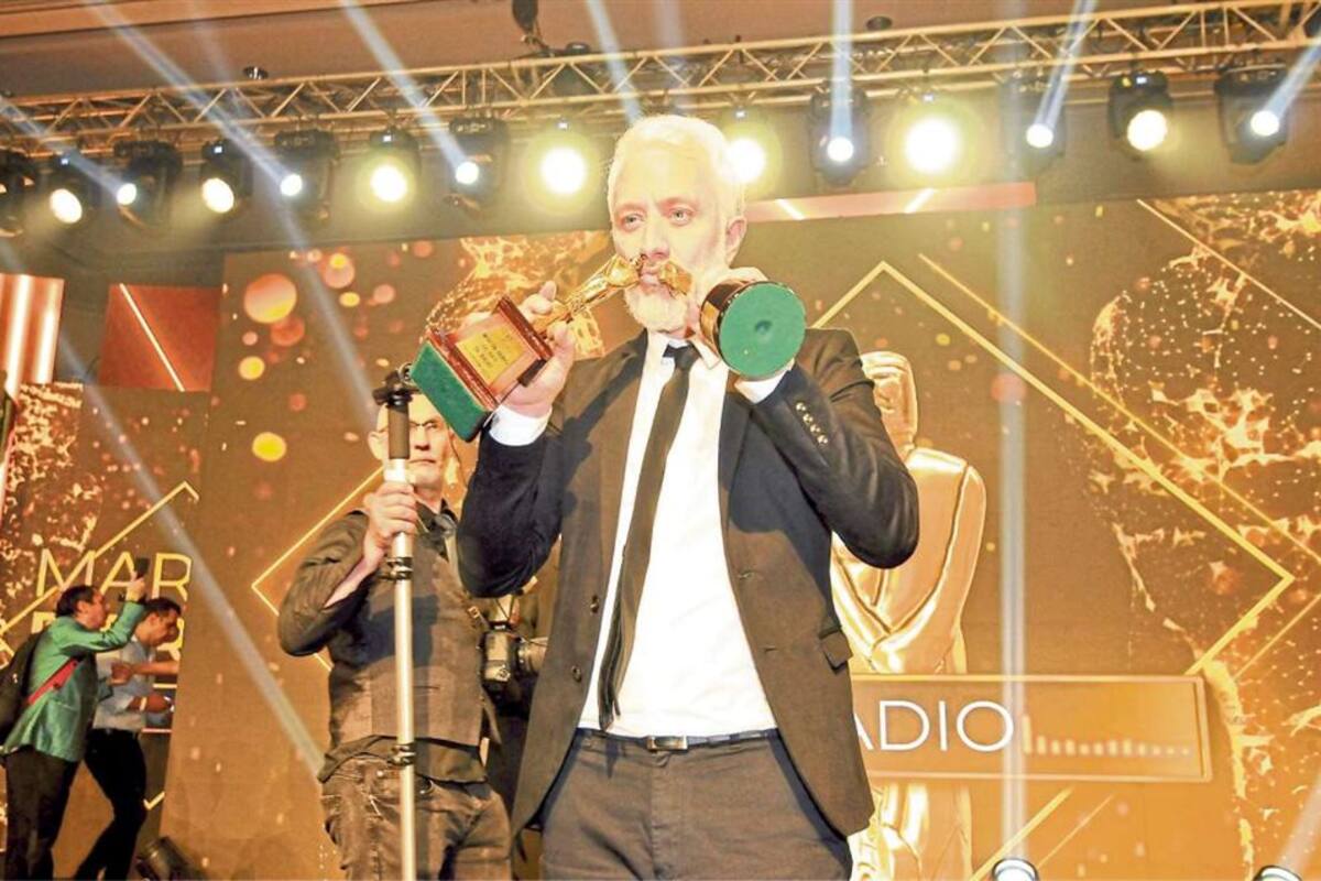 Kusnetzoff con sus galardones