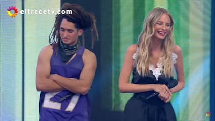 Kuza y Francesca evitaron las preguntas de Guido Kaczka sobre una posible relación