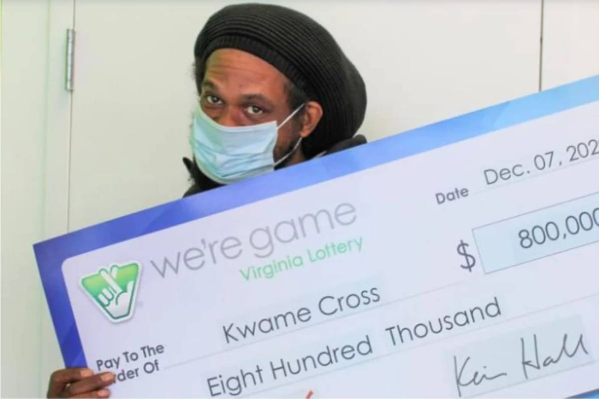 Kwame Cross ganó US$ 800 mil tras comprar 160 boletos con la misma combinación de números