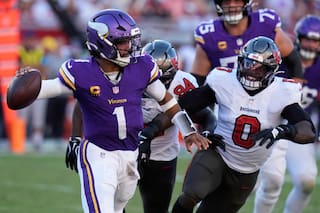 Vikings vencen 23-16 a los Buccaneers y se ponen 3-0