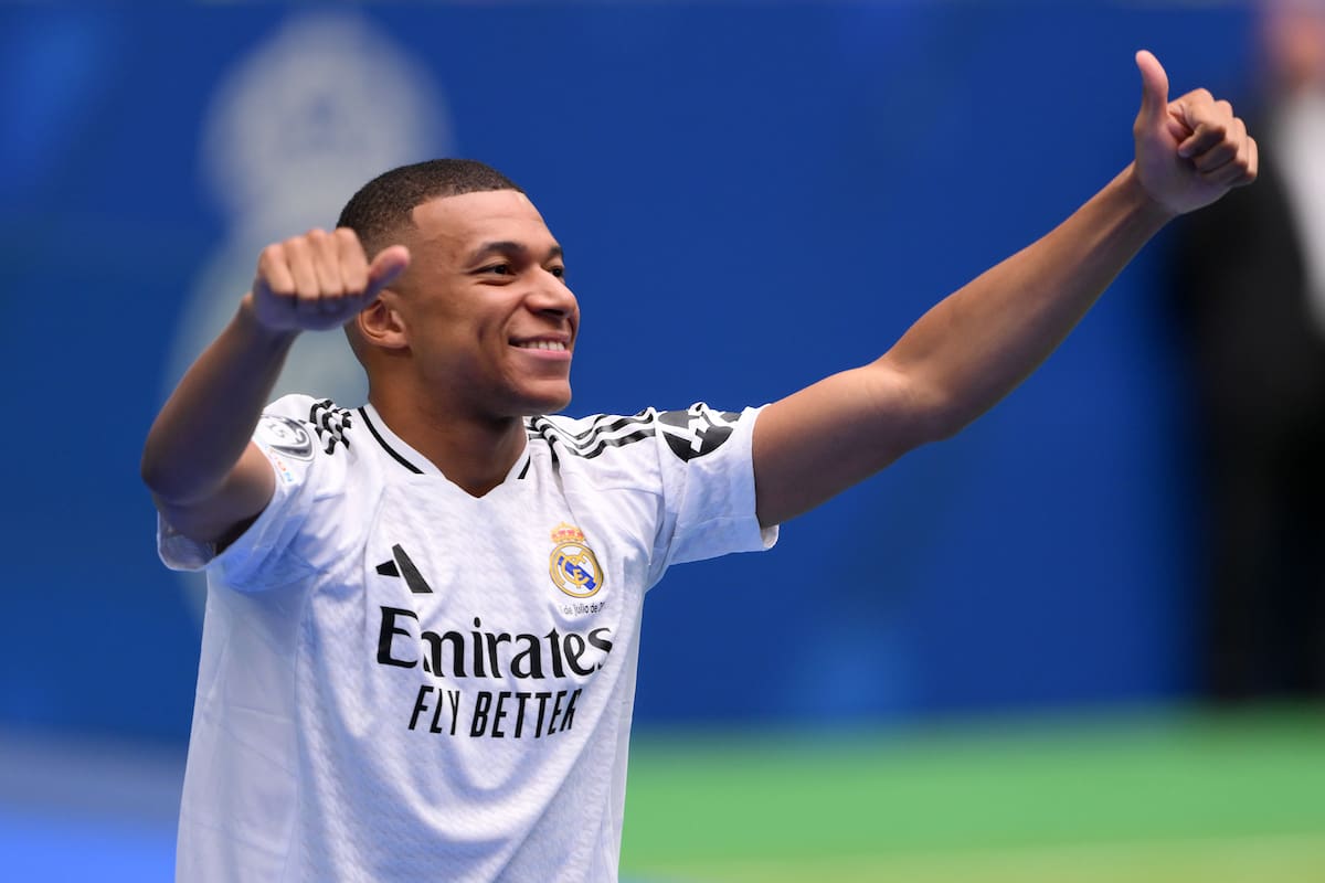 Kylian Mbappé debutaría este miércoles con la camiseta de Real Madrid, en el marco de la Supercopa de Europa 2024