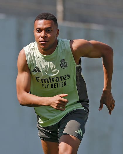 Kylian Mbappé, delantero de Real Madrid