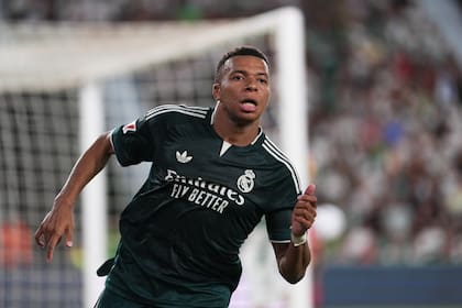 Kylian Mbappé, en el partido ante Elche