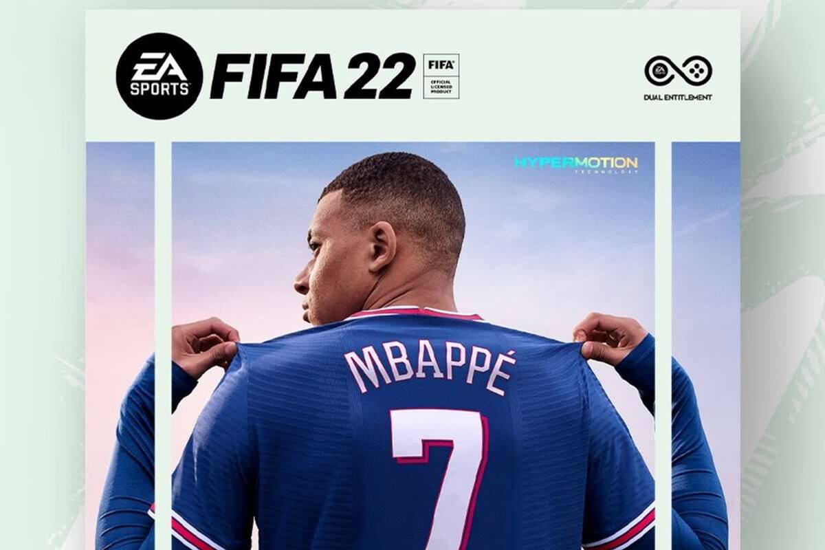 Kylian Mbappé es la figura elegida para la portada del FIFA 22