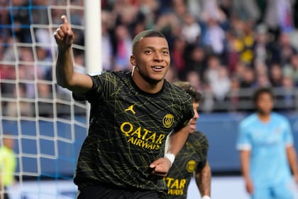 Kylian Mbappé, estrella del PSG y de la selección francesa