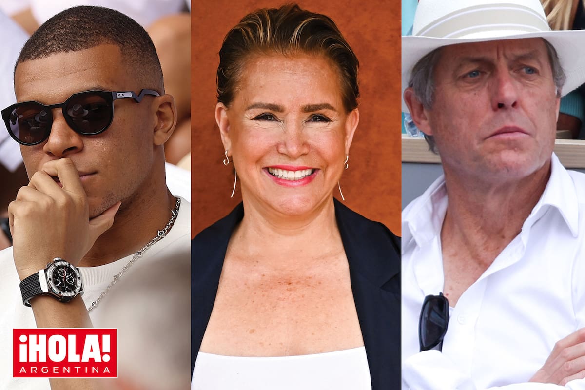 Kylian Mbappé, la Gran Duquesa María Teresa de Luxemburgo y Hugh Grant fueron algunos de los que se dieron cita en el segundo Grand Slam del año.