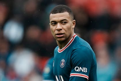 Kylian Mbappé, uno de los muy pocos futbolistas que se salvaron de los abucheos de los hinchas en el último encuentro de PSG en el Parque de los Príncipes.