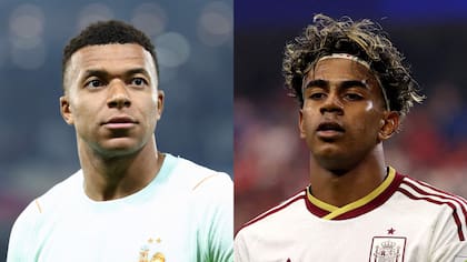 Kylian Mbappé y Lamine Yamal, estrellas de Francia y España, se ven las caras en la semifinal del Mundial 2026