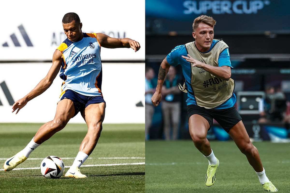 Kylian Mbappé y Mateo Retegui, dos focos de atención en el duelo entre Real Madrid y Atalanta para la final de la Supercopa de Europa