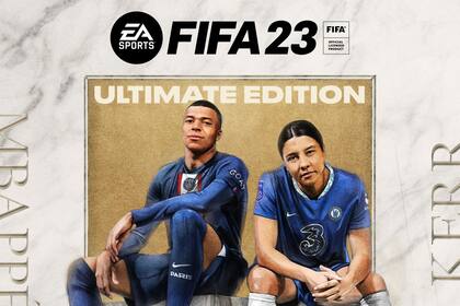 Kylian Mbappé y Sam Kerr comparten la portada del FIFA 23
