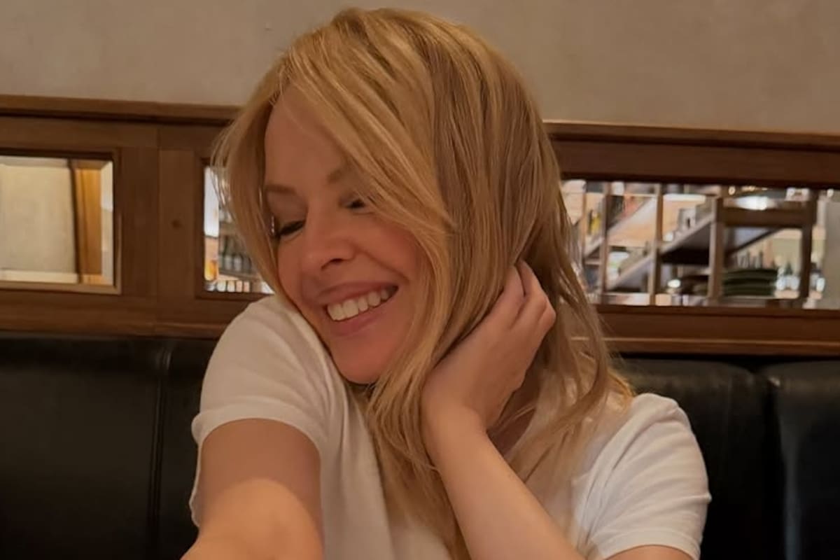 Kylie Minogue disfrutó de los encantos de la gastronomía porteña