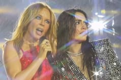 El elogioso posteo de Kylie Minogue tras compartir escenario con Lali Espósito: “¡Mi hermana argentina!”