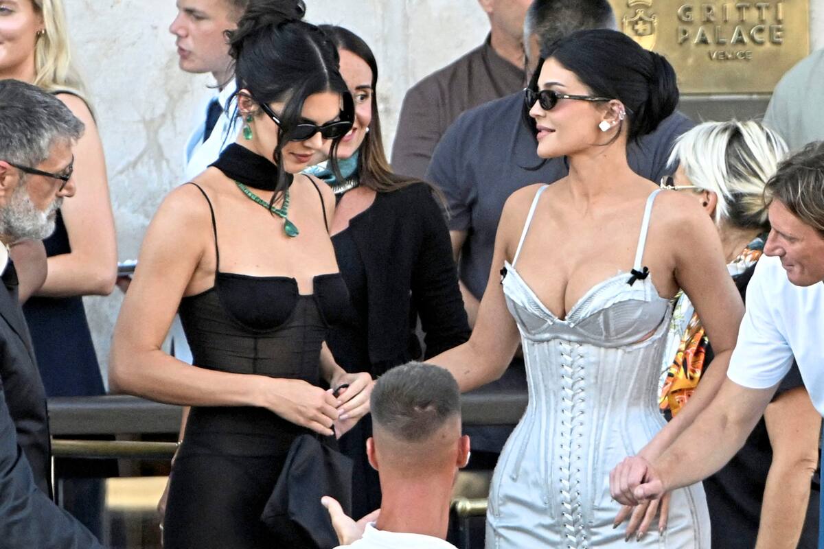 Kylie y Kendall Jenner en Venecia