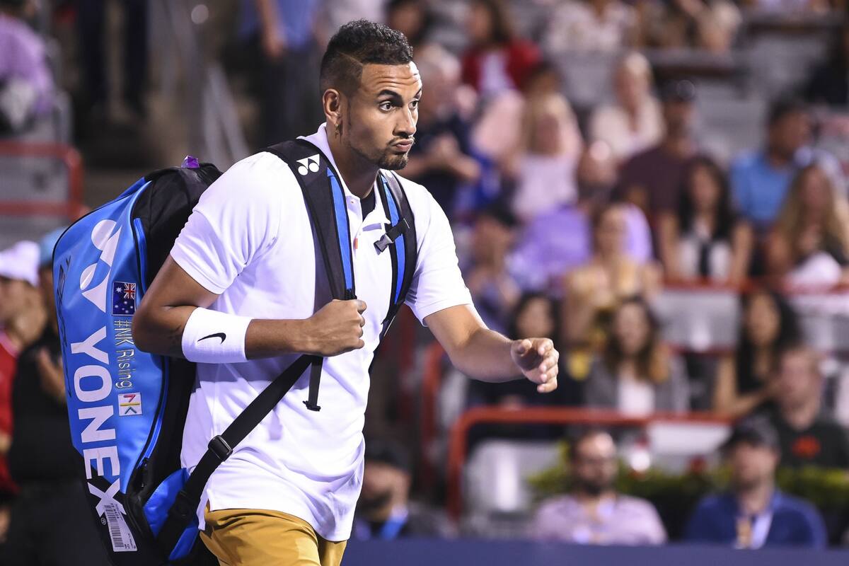 Kyrgios se va, derrotado por Edmund y un nuevo capítulo de su carácter irascible
