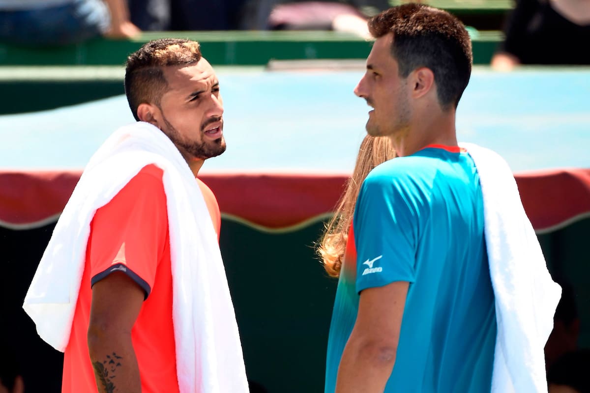 Kyrgios y Tomic
