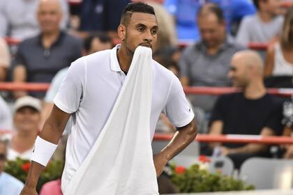 Kyrgios y sus reacciones desmedidas, algo que ya es recurrente