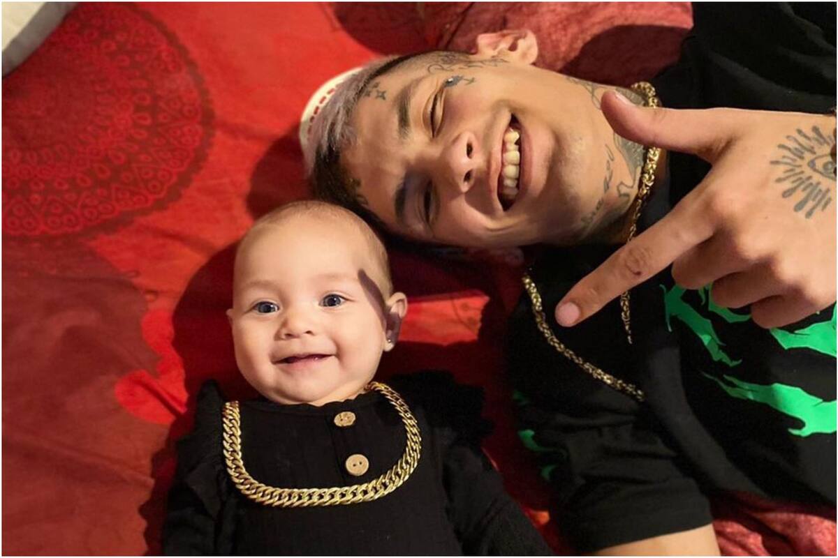 L-Gante compartió las primeras palabras de Jamaica, su hija