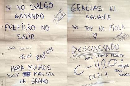 L-Gante compartió una segunda carta desde la cárcel