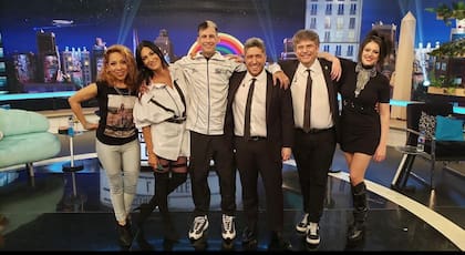 L-Gante con Jey Mammon (Foto: Twitter/@LosMammonesC)